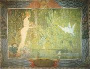 Carl Larsson Venus and Thumbelina oil painting picture wholesale